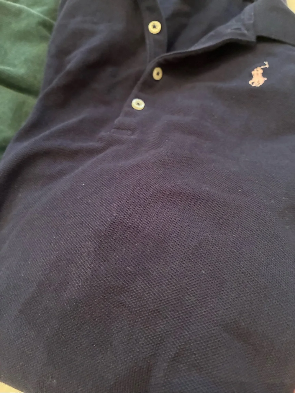Ralph Lauren Navy Polo Dress with White Logo